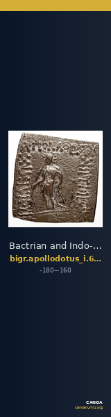 Bactrian and Indo-Greek Coinage Apollodotus I 6.23 — CANOA