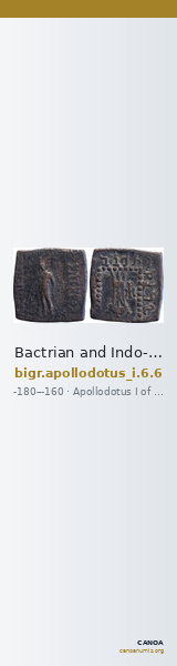 Bactrian and Indo-Greek Coinage Apollodotus I 6.6 — CANOA