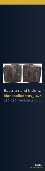 Bactrian and Indo-Greek Coinage Apollodotus I 6.7 — CANOA
