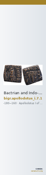 Bactrian and Indo-Greek Coinage Apollodotus I 7.1 — CANOA