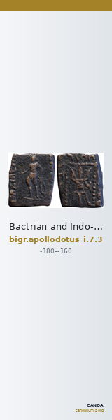 Bactrian and Indo-Greek Coinage Apollodotus I 7.3 — CANOA
