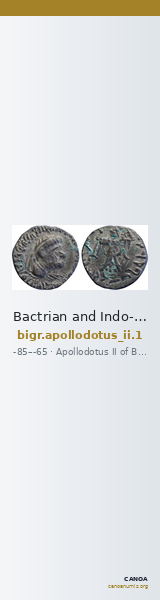 Bactrian and Indo-Greek Coinage Apollodotus II 1 — CANOA