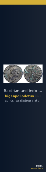 Bactrian and Indo-Greek Coinage Apollodotus II 1 — CANOA