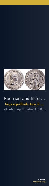 Bactrian and Indo-Greek Coinage Apollodotus II 1.1 — CANOA