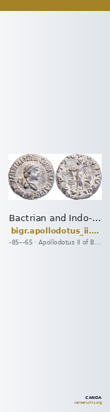 Bactrian and Indo-Greek Coinage Apollodotus II 1.3 — CANOA