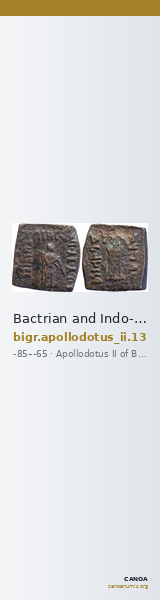 Bactrian and Indo-Greek Coinage Apollodotus II 13 — CANOA