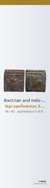 Bactrian and Indo-Greek Coinage Apollodotus II 18.1 — CANOA