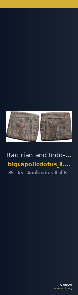 Bactrian and Indo-Greek Coinage Apollodotus II 18.2 — CANOA