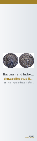 Bactrian and Indo-Greek Coinage Apollodotus II 2.1 — CANOA