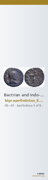 Bactrian and Indo-Greek Coinage Apollodotus II 2.2 — CANOA
