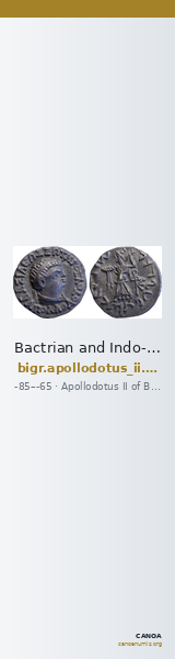 Bactrian and Indo-Greek Coinage Apollodotus II 2.3 — CANOA