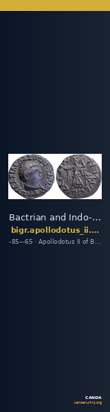Bactrian and Indo-Greek Coinage Apollodotus II 2.3 — CANOA