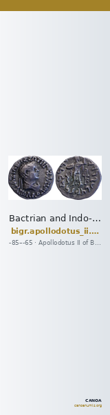 Bactrian and Indo-Greek Coinage Apollodotus II 2.5 — CANOA