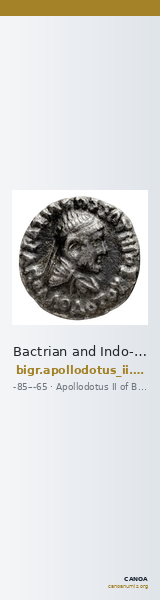 Bactrian and Indo-Greek Coinage Apollodotus II 3.10 — CANOA