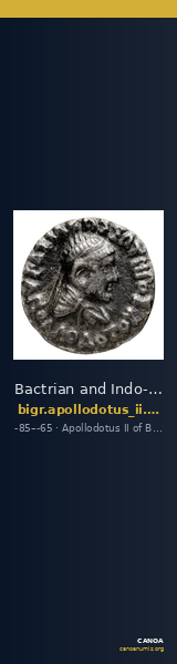 Bactrian and Indo-Greek Coinage Apollodotus II 3.10 — CANOA