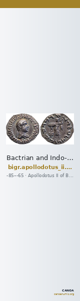 Bactrian and Indo-Greek Coinage Apollodotus II 3.11 — CANOA