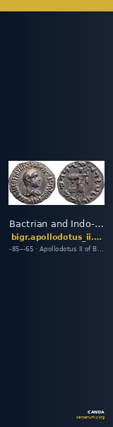 Bactrian and Indo-Greek Coinage Apollodotus II 3.11 — CANOA