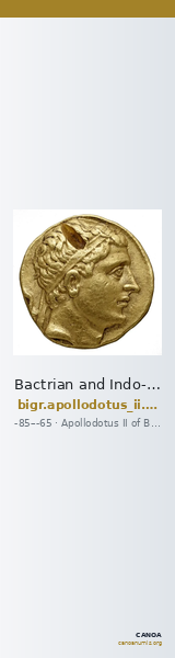 Bactrian and Indo-Greek Coinage Apollodotus II 3.6 — CANOA