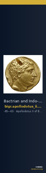 Bactrian and Indo-Greek Coinage Apollodotus II 3.6 — CANOA