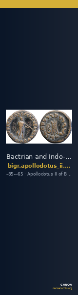Bactrian and Indo-Greek Coinage Apollodotus II 6.2 — CANOA
