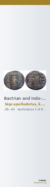Bactrian and Indo-Greek Coinage Apollodotus II 7.1 — CANOA