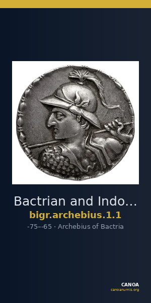 Bactrian and Indo-Greek Coinage Archebius 1.1 — CANOA