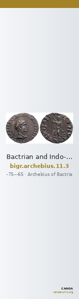 Bactrian and Indo-Greek Coinage Archebius 11.3 — CANOA