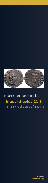 Bactrian and Indo-Greek Coinage Archebius 11.3 — CANOA