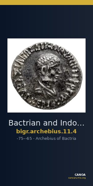 Bactrian and Indo-Greek Coinage Archebius 11.4 — CANOA