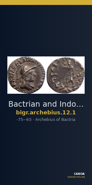Bactrian and Indo-Greek Coinage Archebius 12.1 — CANOA
