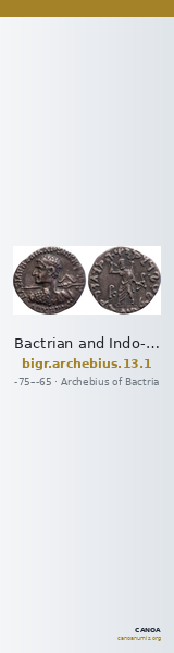 Bactrian and Indo-Greek Coinage Archebius 13.1 — CANOA