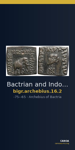 Bactrian and Indo-Greek Coinage Archebius 16.2 — CANOA