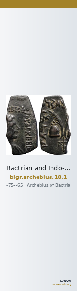 Bactrian and Indo-Greek Coinage Archebius 18.1 — CANOA