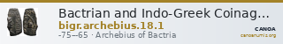 Bactrian and Indo-Greek Coinage Archebius 18.1 — CANOA