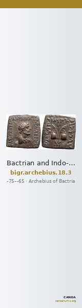 Bactrian and Indo-Greek Coinage Archebius 18.3 — CANOA