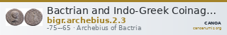 Bactrian and Indo-Greek Coinage Archebius 2.3 — CANOA