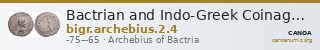 Bactrian and Indo-Greek Coinage Archebius 2.4 — CANOA