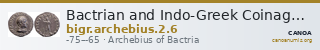Bactrian and Indo-Greek Coinage Archebius 2.6 — CANOA