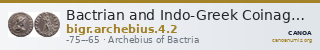 Bactrian and Indo-Greek Coinage Archebius 4.2 — CANOA
