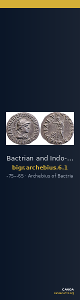 Bactrian and Indo-Greek Coinage Archebius 6.1 — CANOA