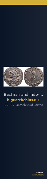 Bactrian and Indo-Greek Coinage Archebius 8.1 — CANOA