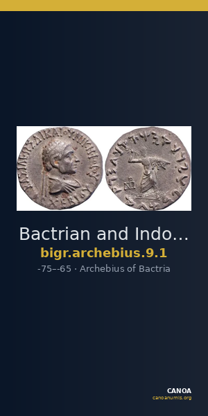 Bactrian and Indo-Greek Coinage Archebius 9.1 — CANOA