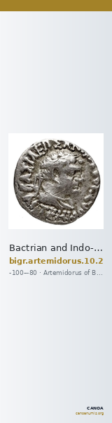 Bactrian and Indo-Greek Coinage Artemidorus 10.2 — CANOA