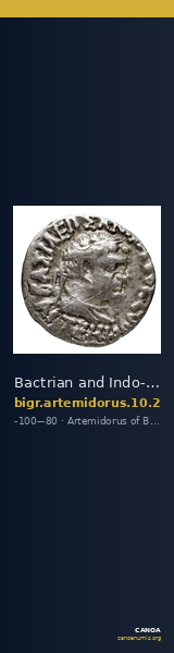 Bactrian and Indo-Greek Coinage Artemidorus 10.2 — CANOA