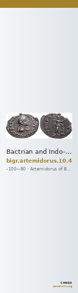 Bactrian and Indo-Greek Coinage Artemidorus 10.4 — CANOA
