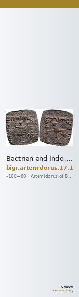 Bactrian and Indo-Greek Coinage Artemidorus 17.1 — CANOA