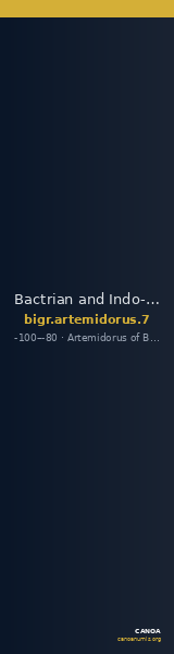 Bactrian and Indo-Greek Coinage Artemidorus 7 — CANOA