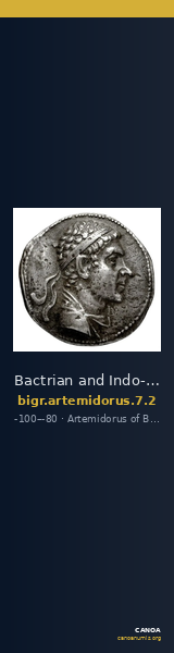 Bactrian and Indo-Greek Coinage Artemidorus 7.2 — CANOA