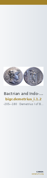 Bactrian and Indo-Greek Coinage Demetrius I 1.2 — CANOA