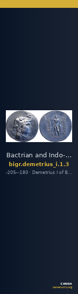 Bactrian and Indo-Greek Coinage Demetrius I 1.3 — CANOA